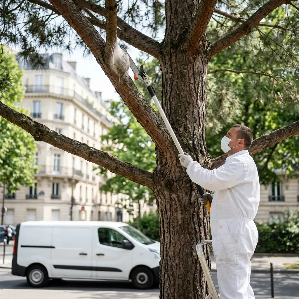 Chenille processionnaire Paris 10 (75010)
