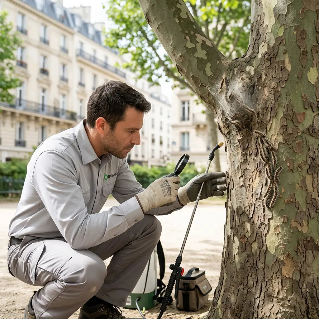 Chenille processionnaire Paris 11 (75011)