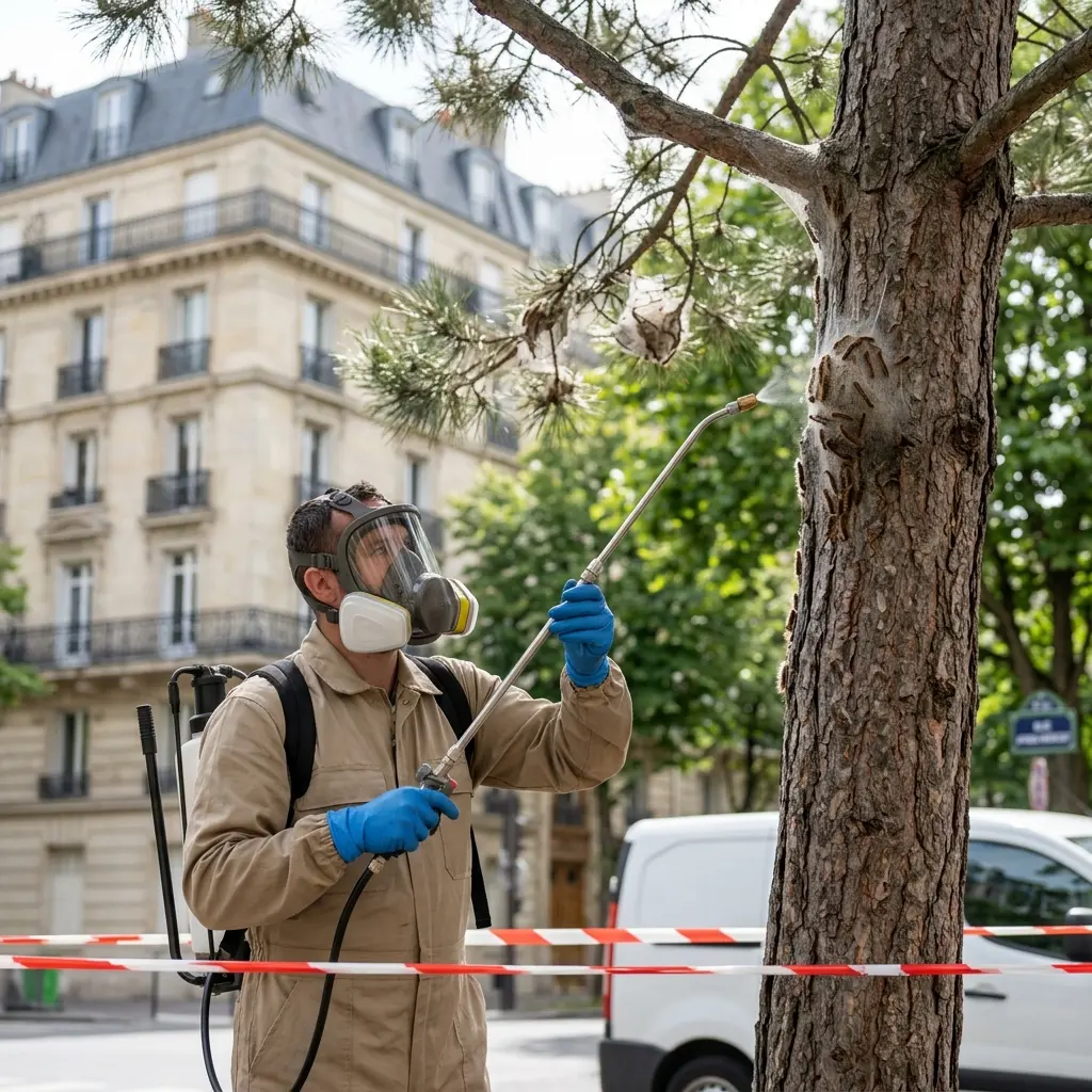 Chenille processionnaire Paris 17 (75017)