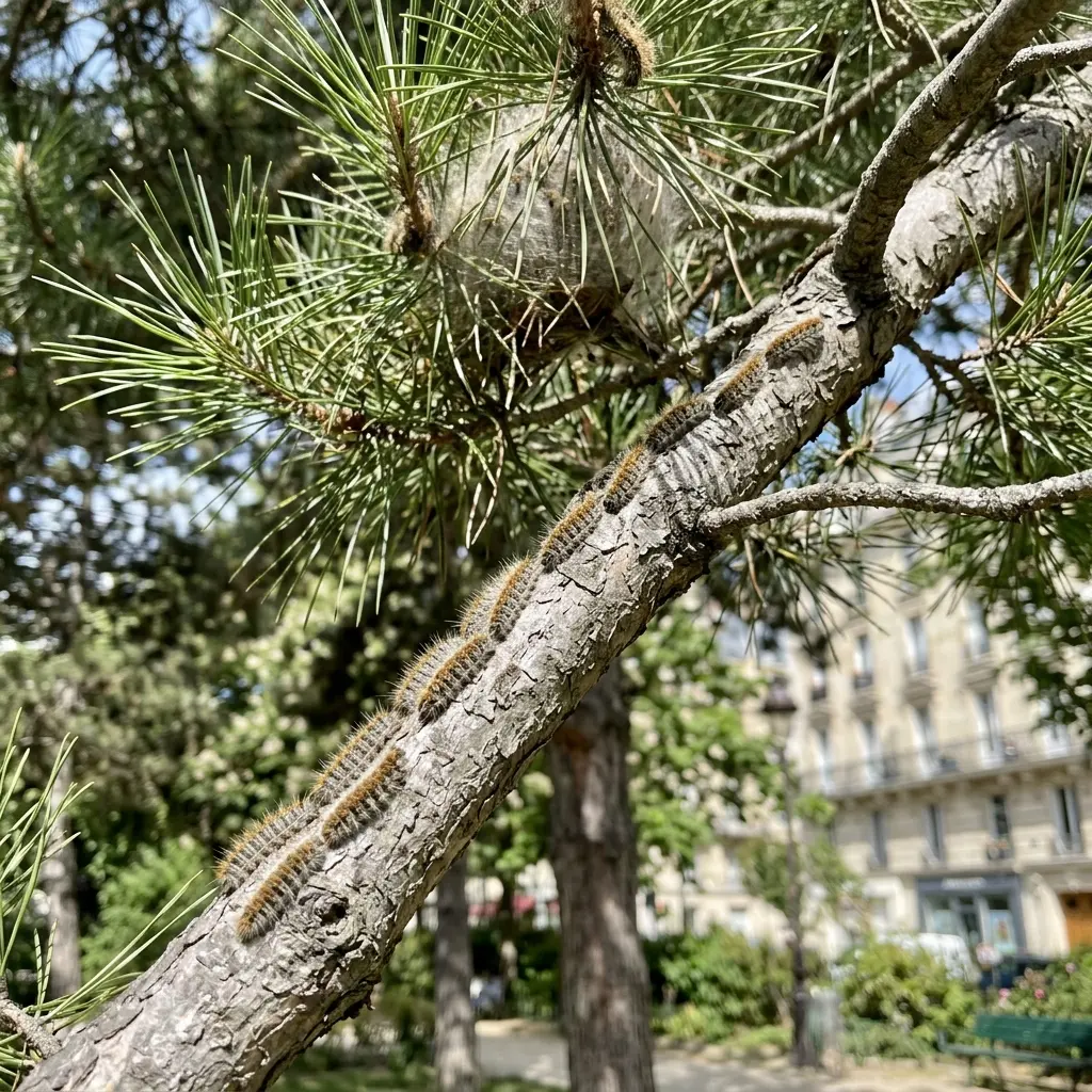 Comment réagir face aux chenilles processionnaires à Paris 20 ?
