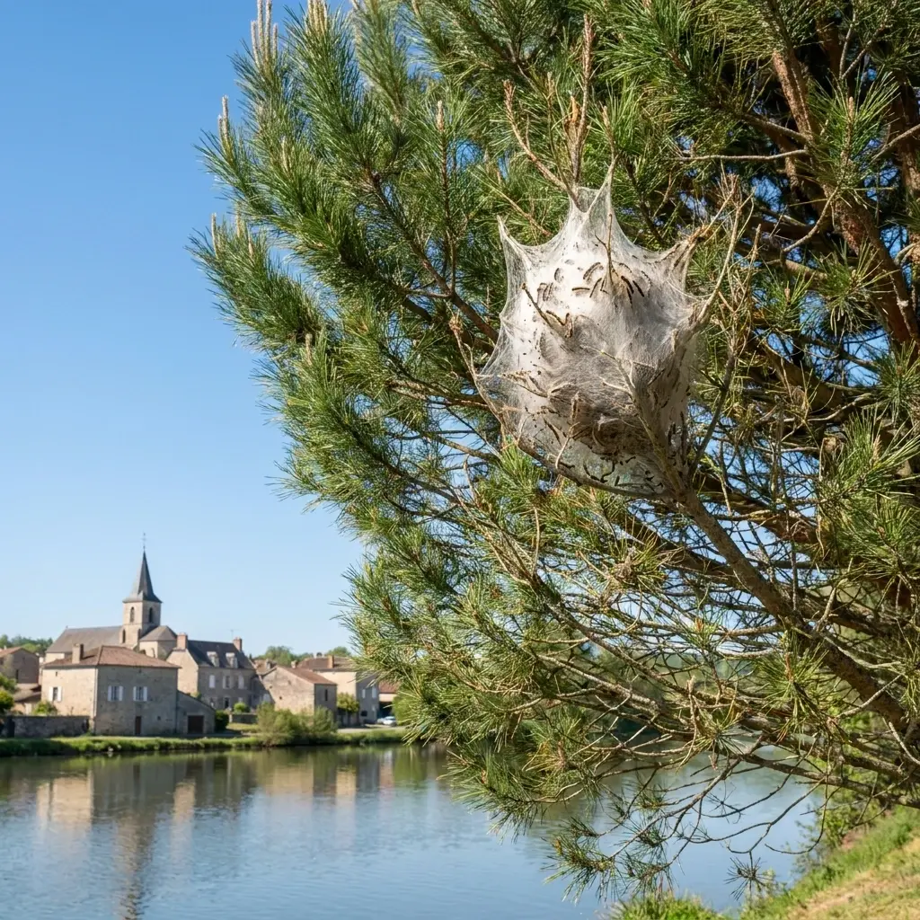 Comment nous traitons les chenilles processionnaires
