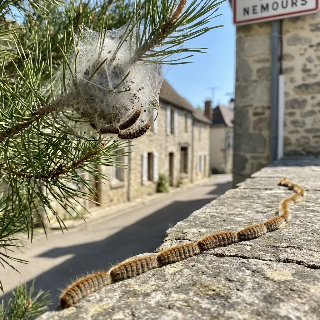 Chenille processionnaire Nemours (77140)