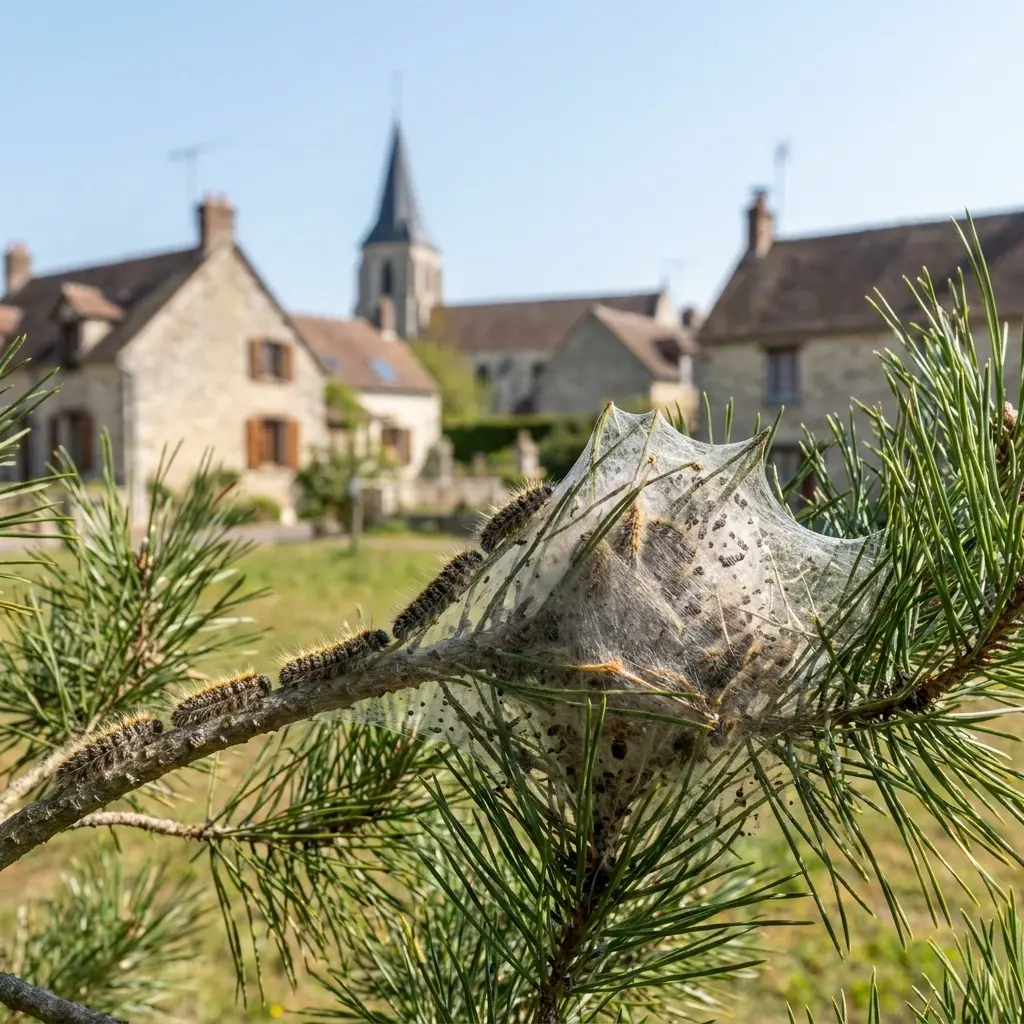 Notre stratégie d'éradication des chenilles