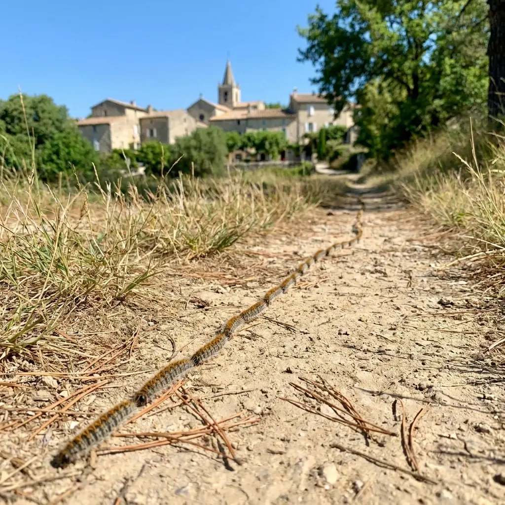 Une approche technique pour éradiquer les larves urticantes