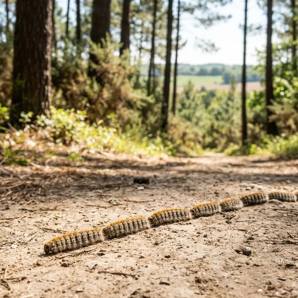 Comment réagir face à une invasion de chenilles processionnaires ?