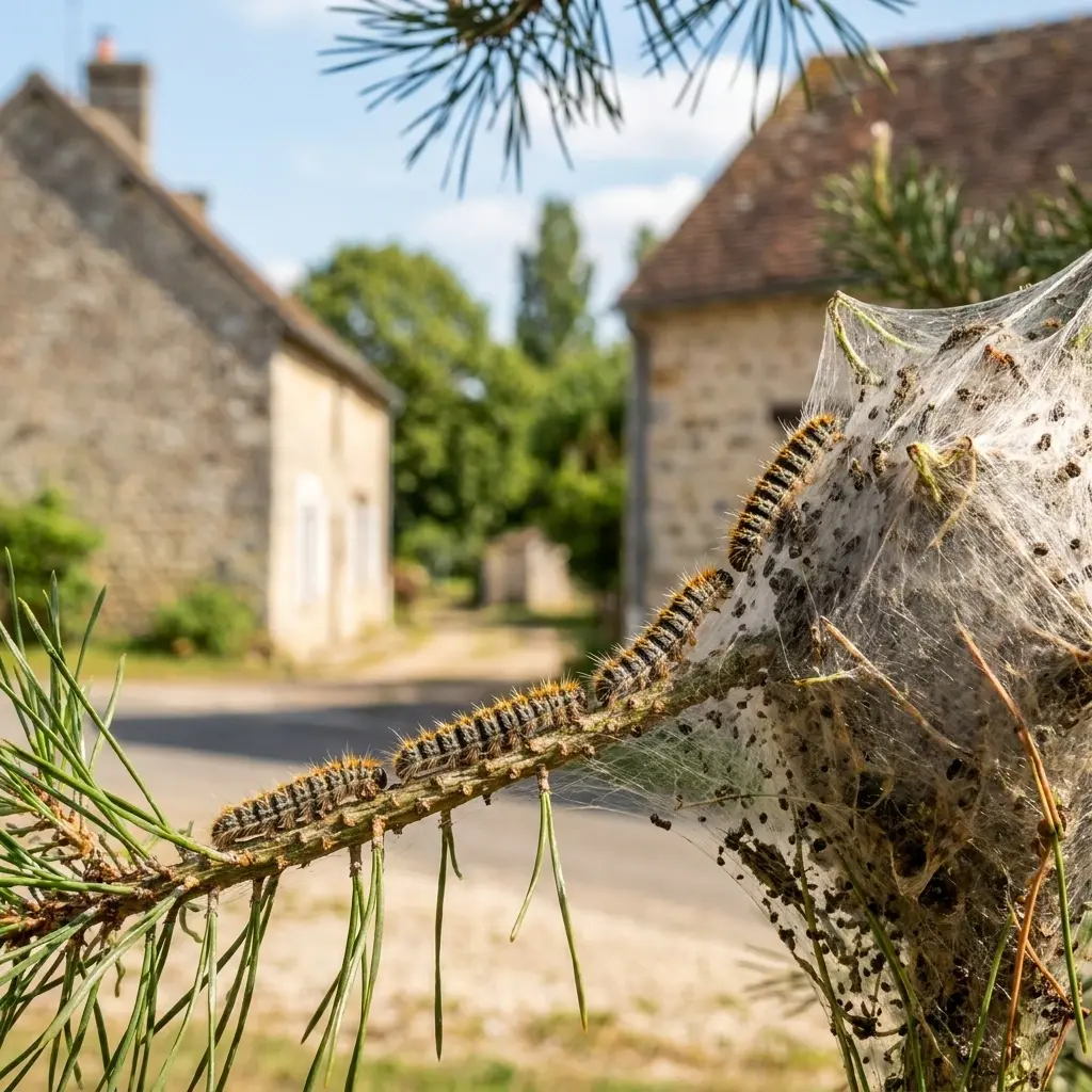 Une lutte ciblée contre les chenilles urticantes