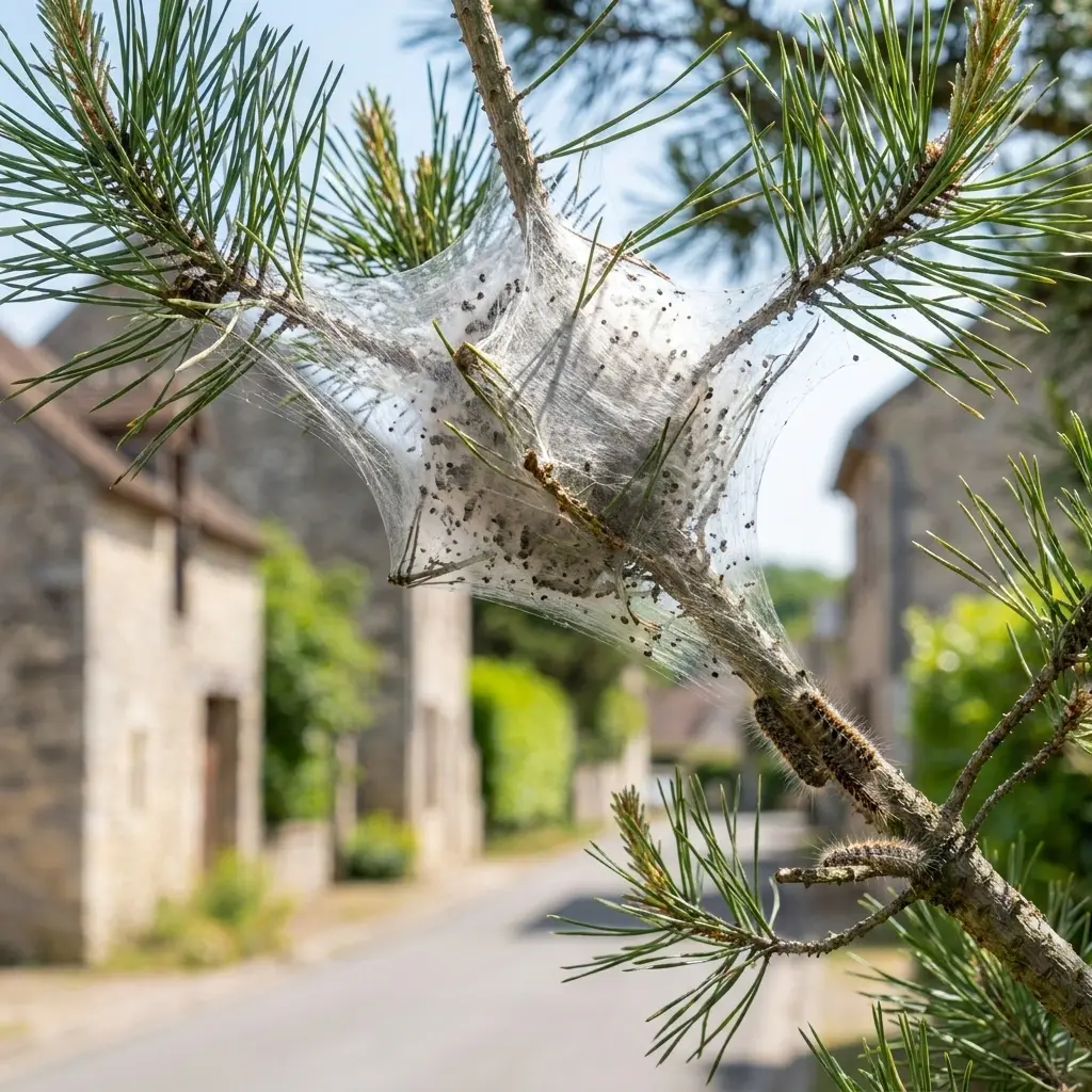 Un traitement radical contre les larves processionnaires