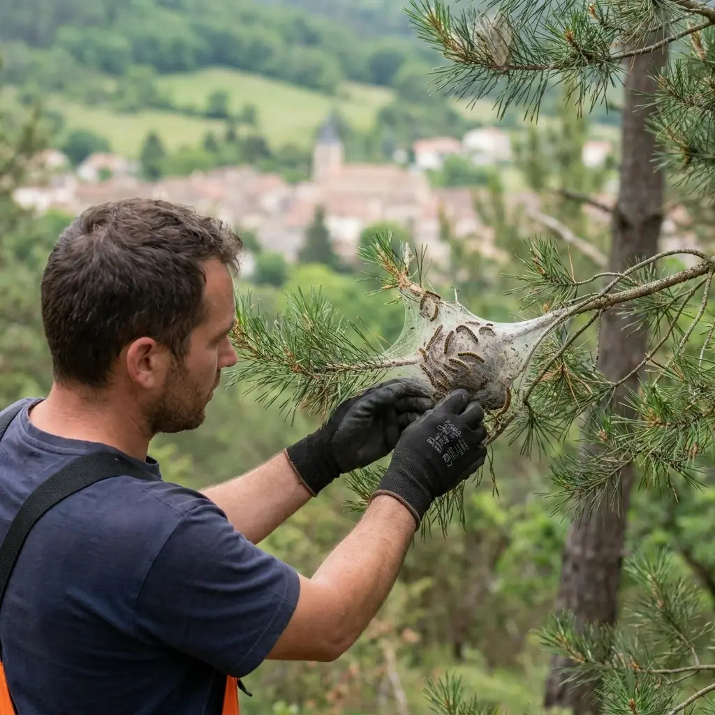 Une stratégie de traitement ciblée contre les chenilles