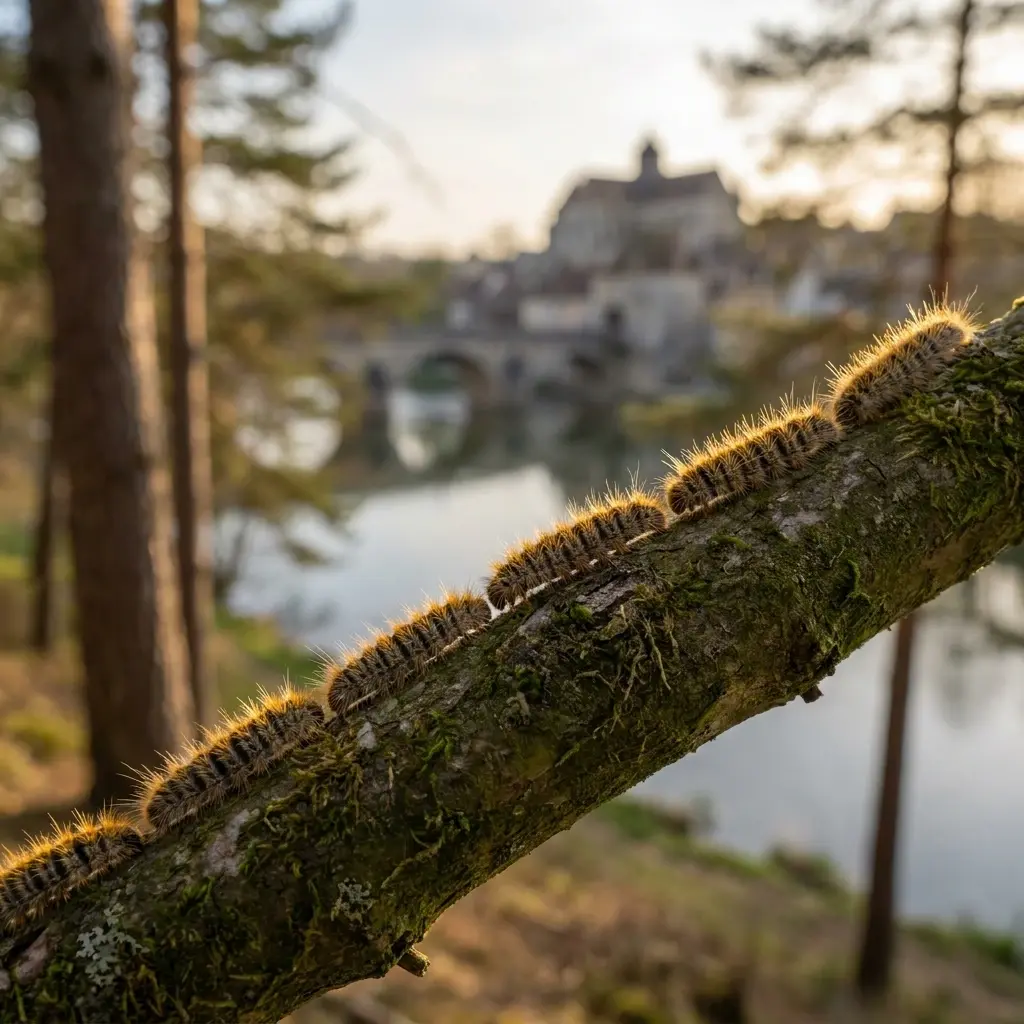 Comment réagir face aux chenilles à Moret-Loing-et-Orvanne ?