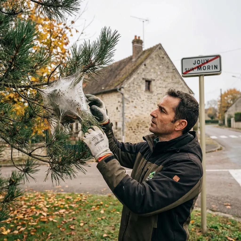 Un traitement professionnel pour éradiquer les processionnaires
