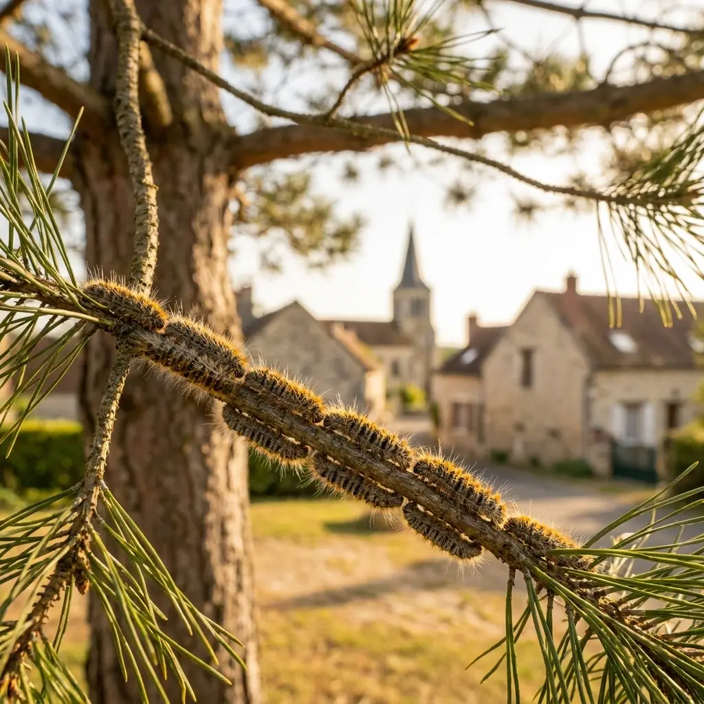 Comment réagir face à une invasion de chenilles à Jouy-sur-Morin ?
