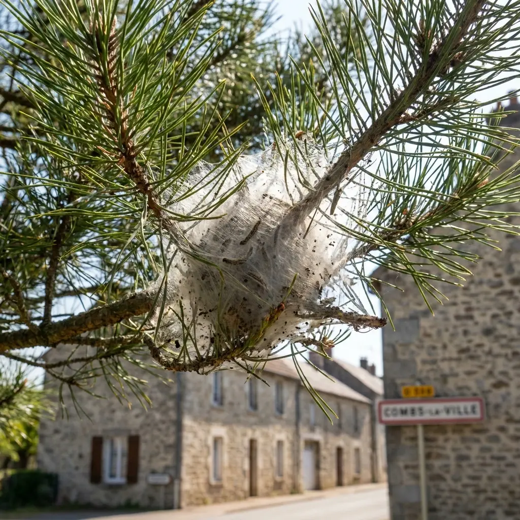 Un traitement professionnel contre les processionnaires