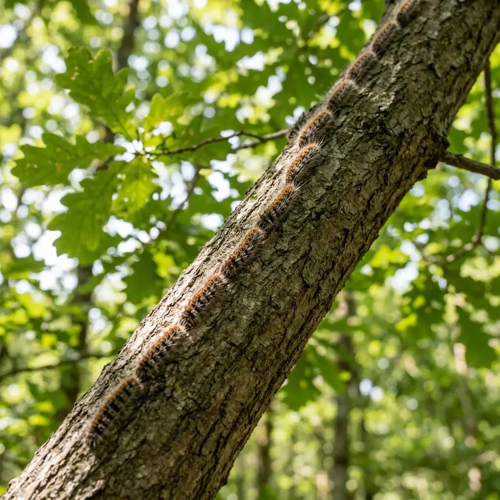 Comment réagir face aux chenilles processionnaires à Saint-Thibault-des-Vignes ?