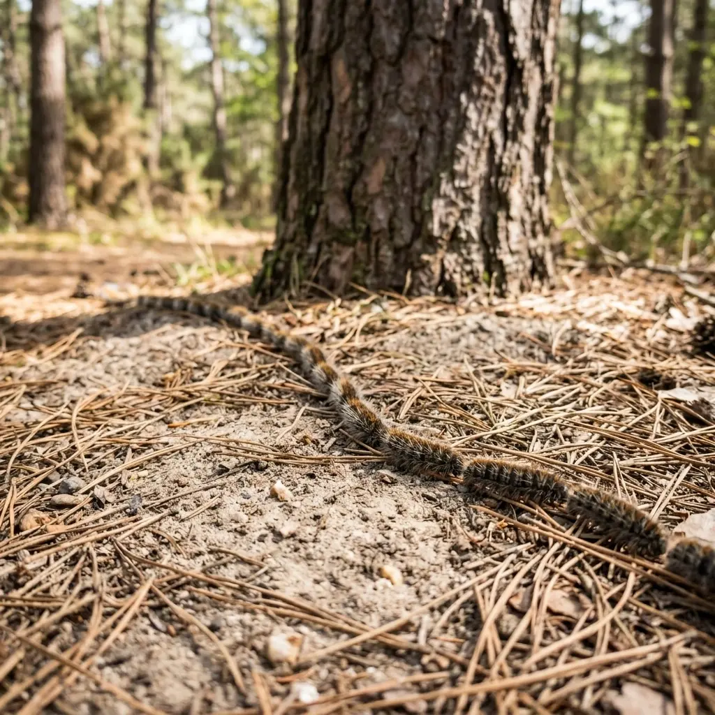 Comment réagir face à une infestation de chenilles processionnaires ?