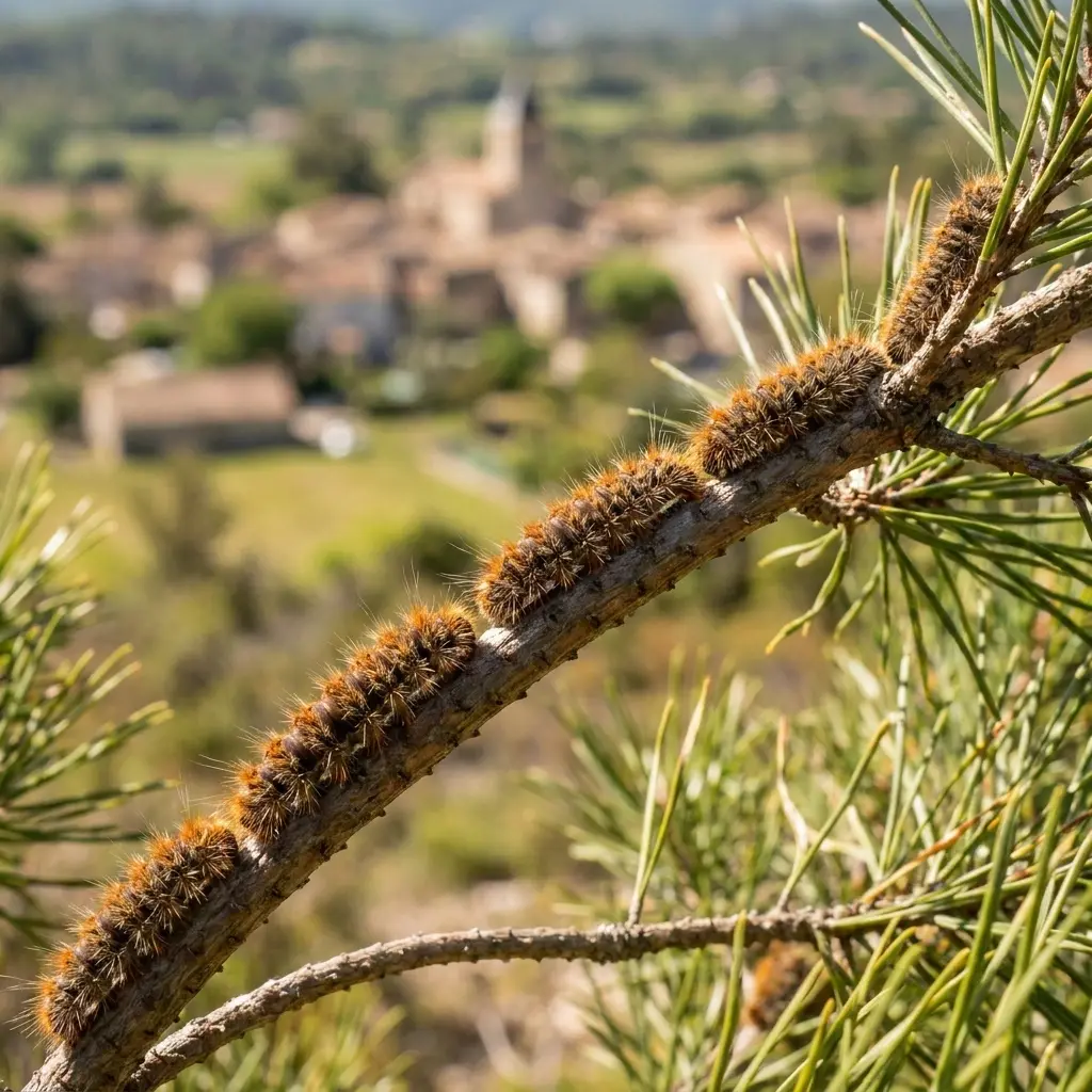 Notre stratégie d'éradication des chenilles processionnaires