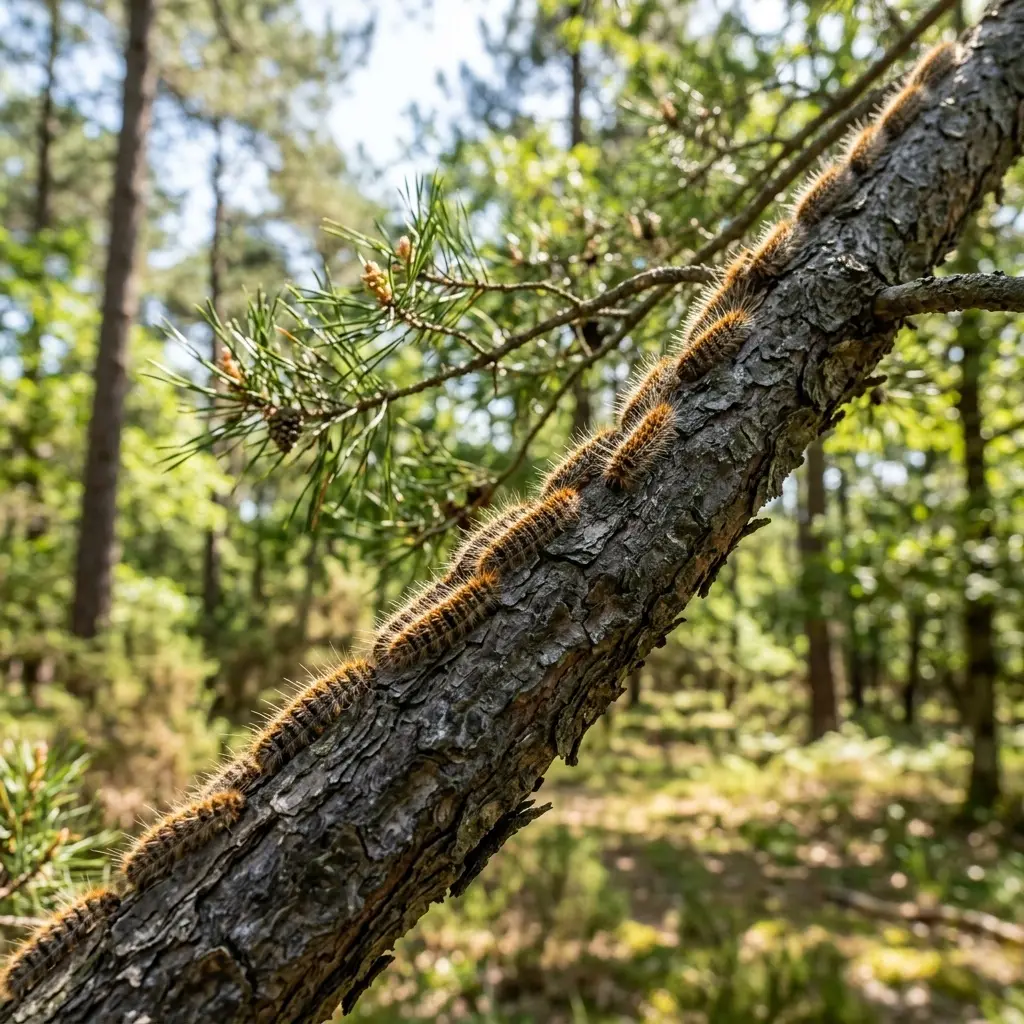 Élimination radicale des chenilles processionnaires