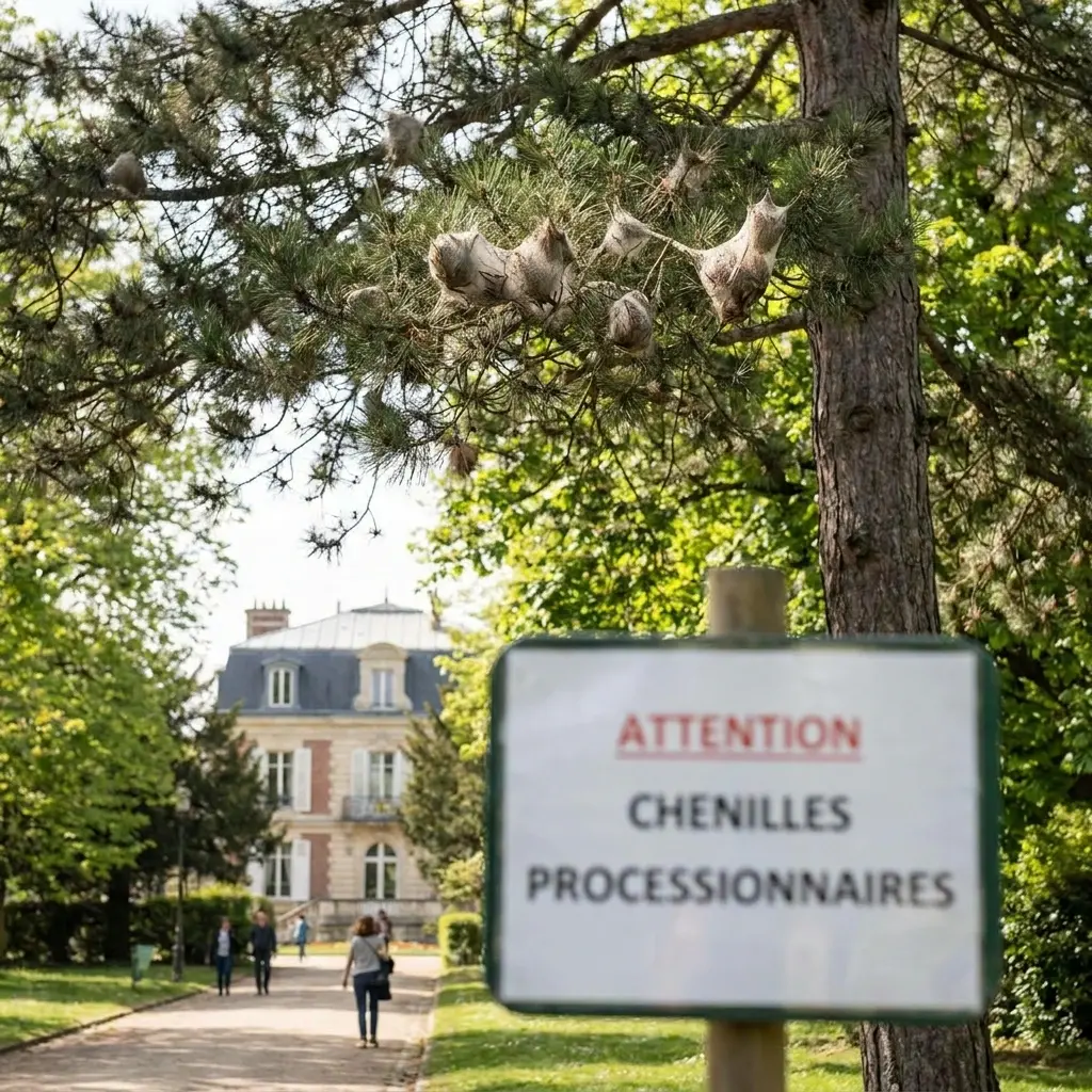 Pourquoi choisir nos services à Le Vésinet pour la chenille processionnaire