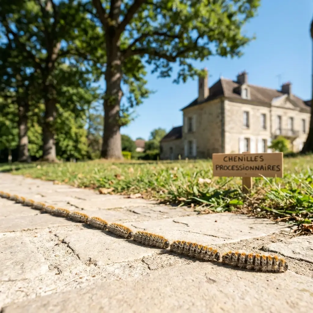 Comment réagir face à une invasion de chenilles à Marly-le-Roi ?