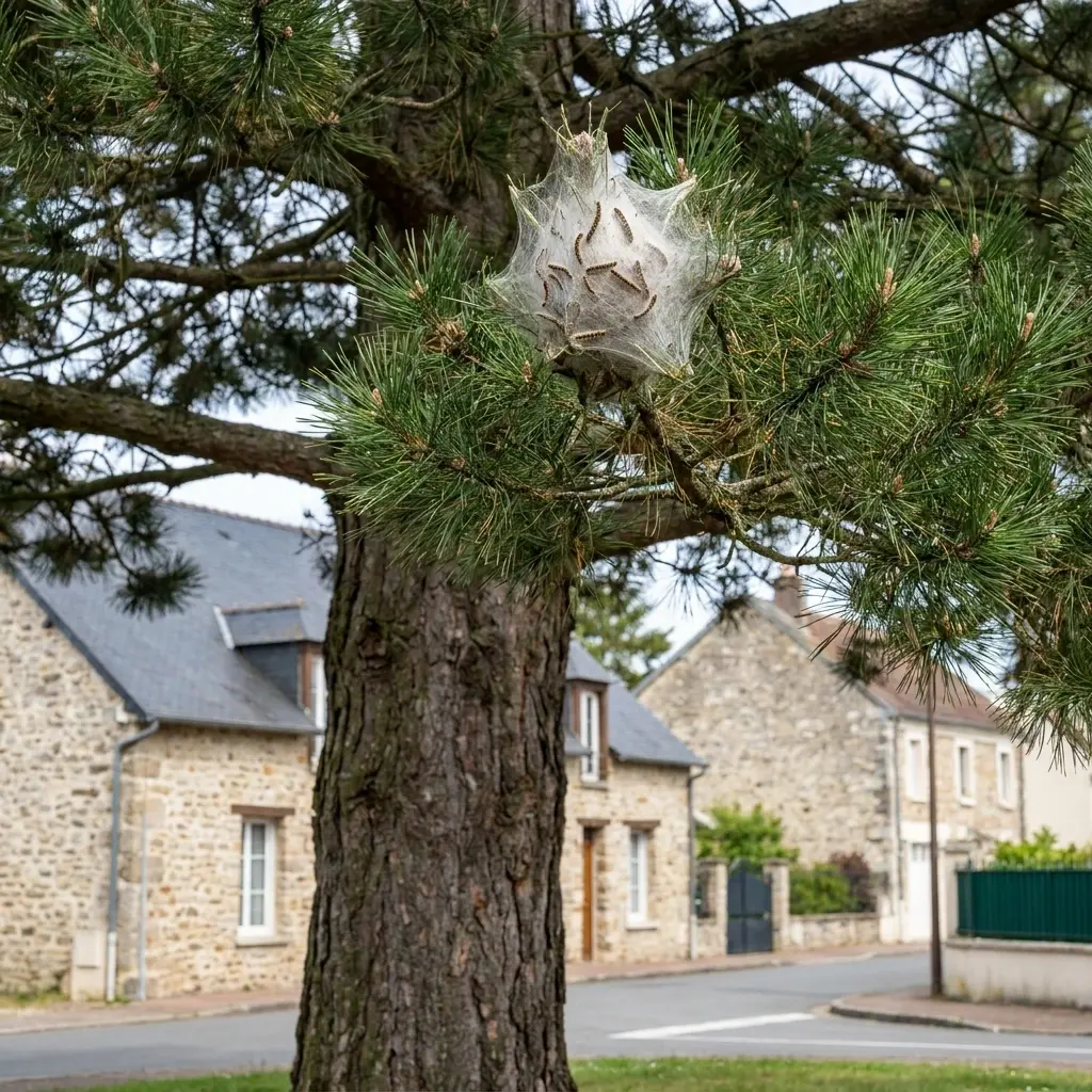 Comment réagir face à une invasion de chenilles à Hardricourt ?