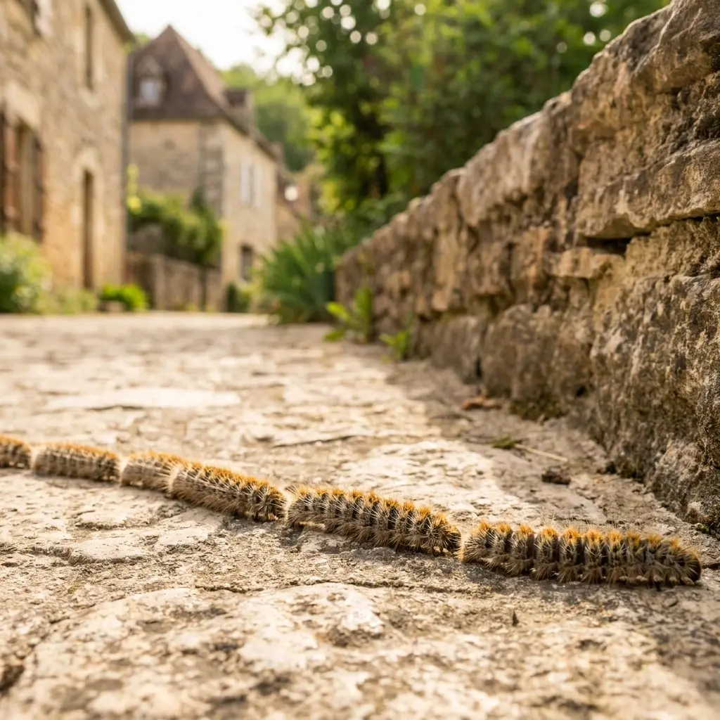 Comment nous traitons les chenilles processionnaires