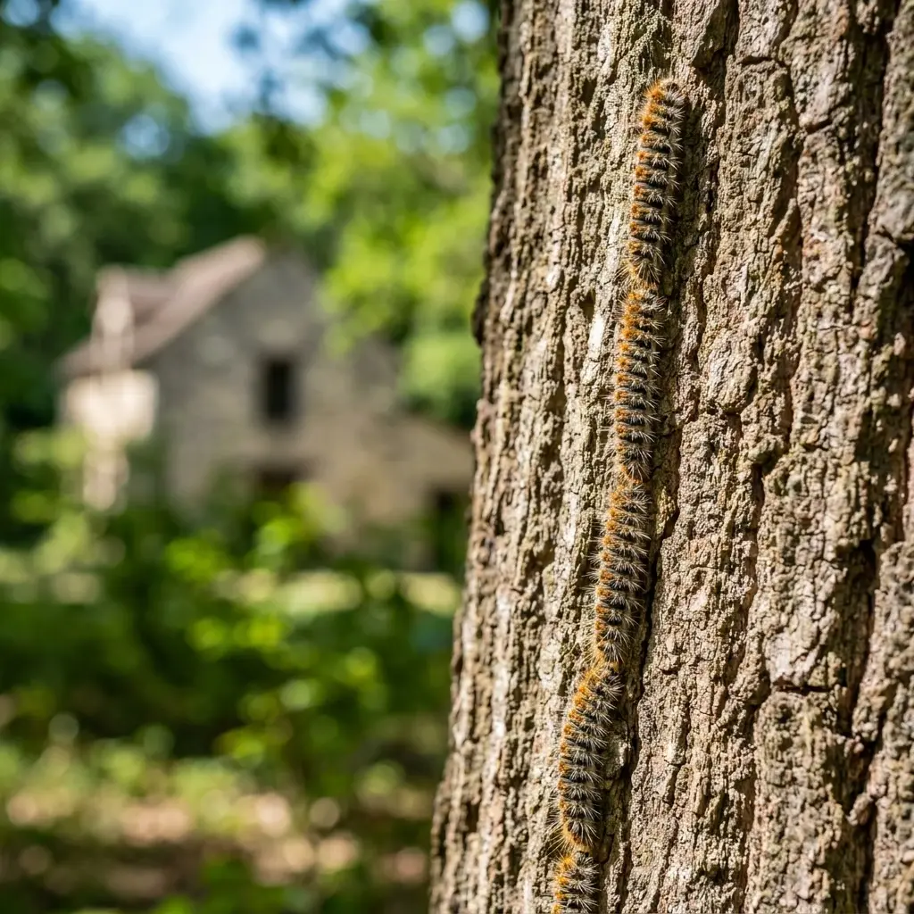 Comment réagir face aux chenilles processionnaires dans vos jardins ?