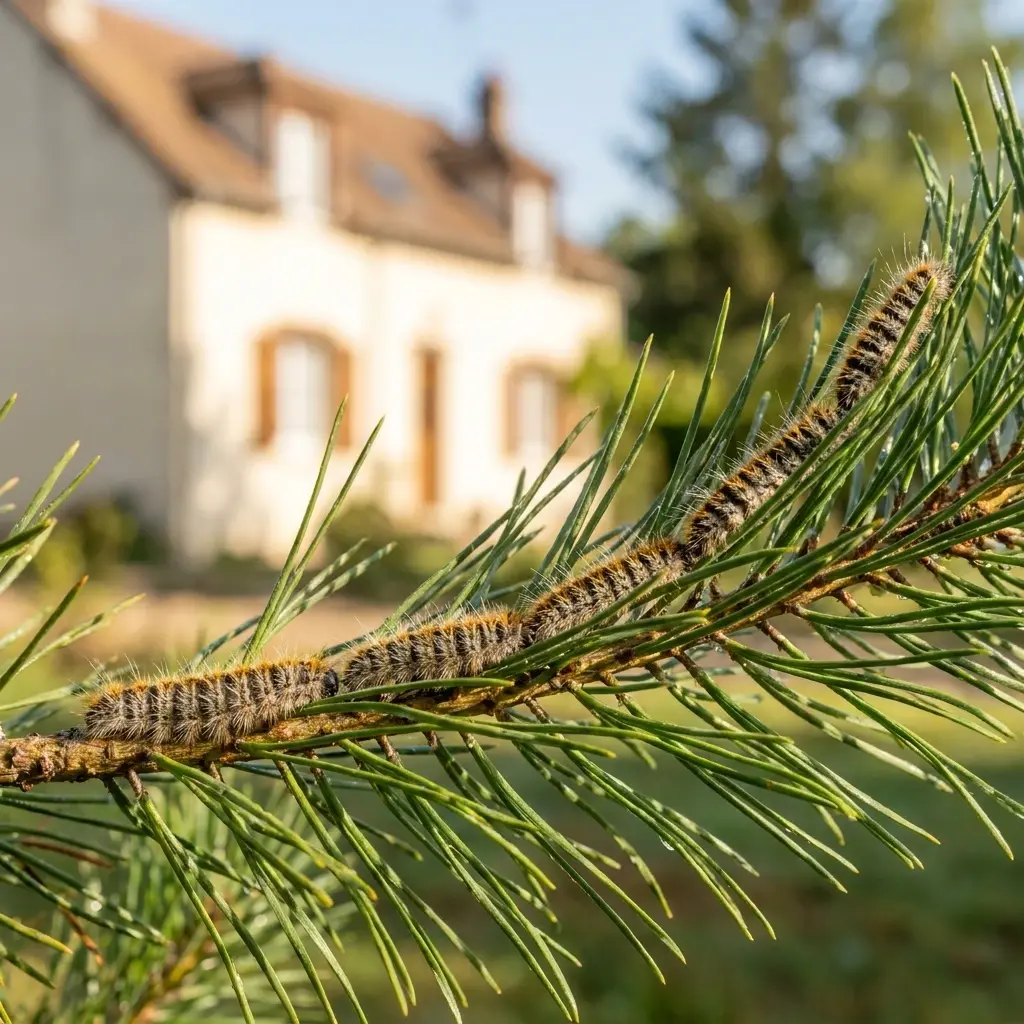 Comment réagir face à une infestation de chenilles à Verneuil-sur-Seine ?