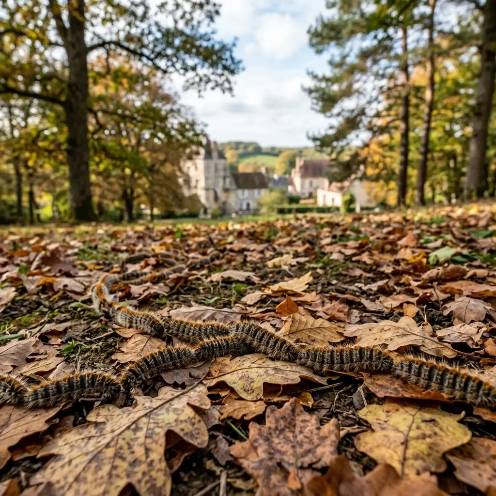 Élimination radicale des chenilles processionnaires