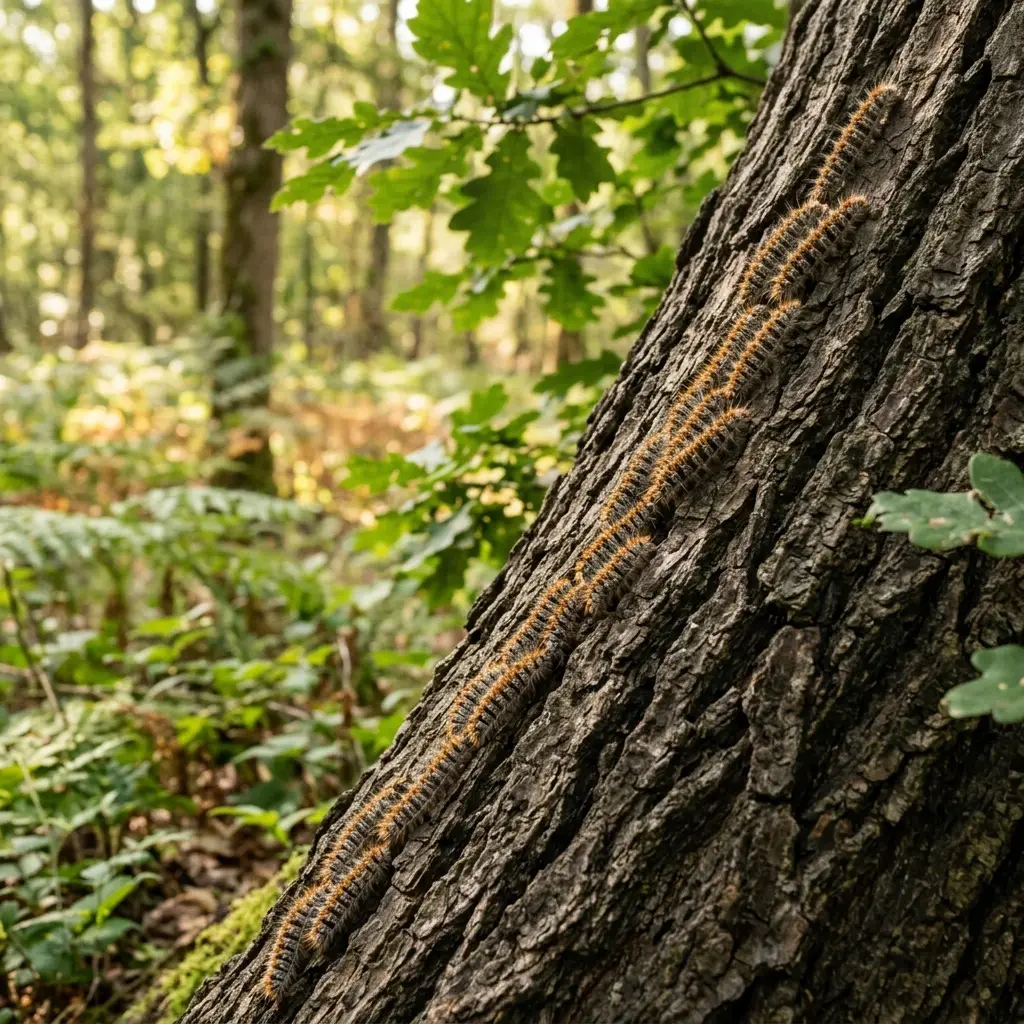 Comment réagir face à une invasion de chenilles processionnaires ?