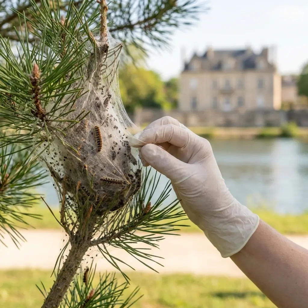 Notre méthode de traitement de la chenille processionnaire