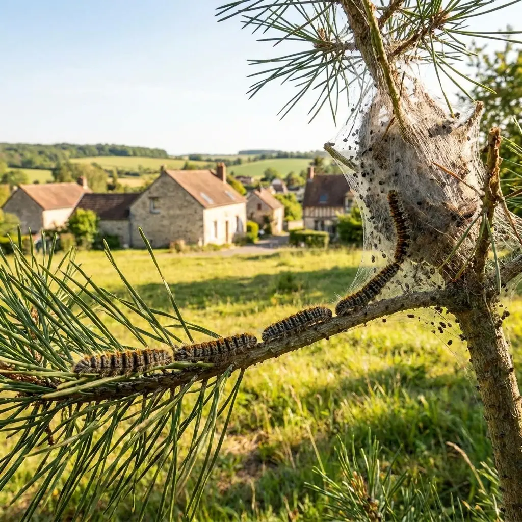 Prévenir l'invasion des chenilles processionnaires dans vos jardins