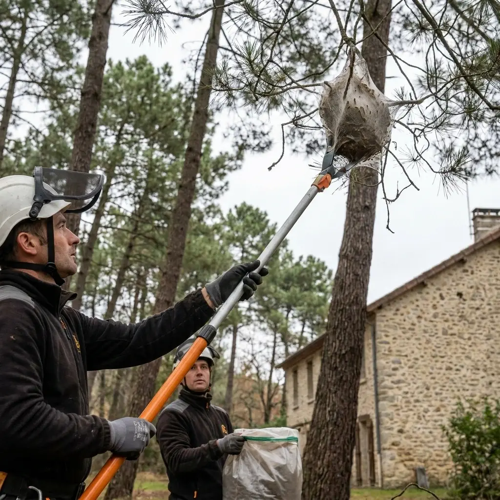 Notre approche pour éradiquer les processionnaires