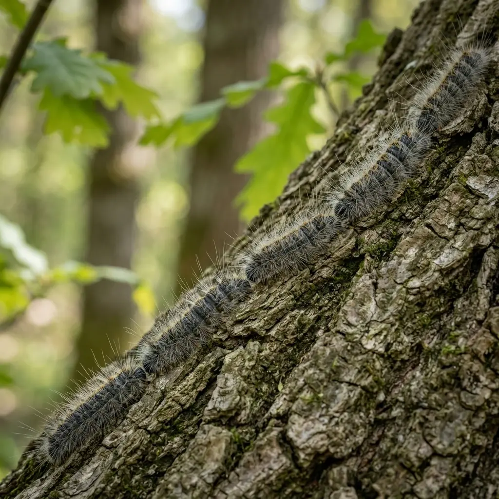 Prévenir l'invasion des chenilles dans vos jardins