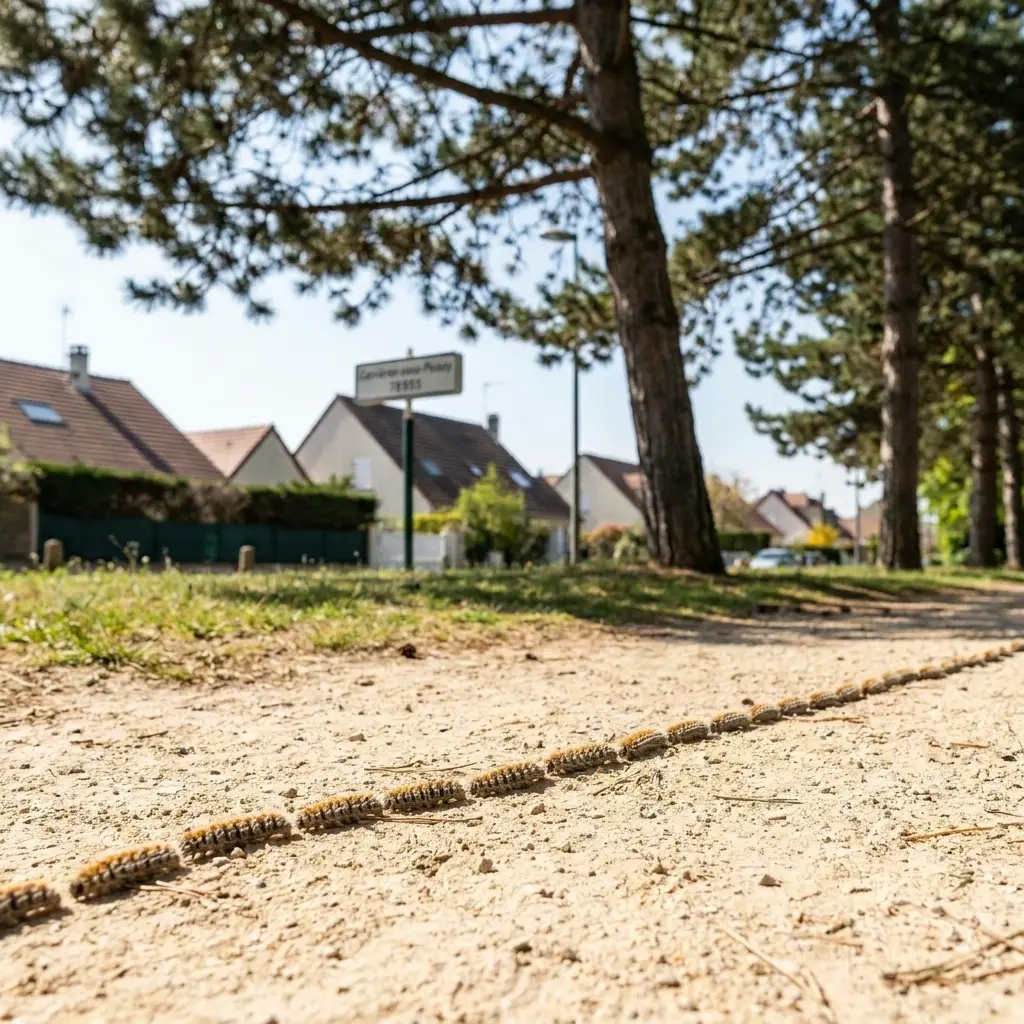 Comment réagir face aux chenilles processionnaires à Carrières-sous-Poissy ?
