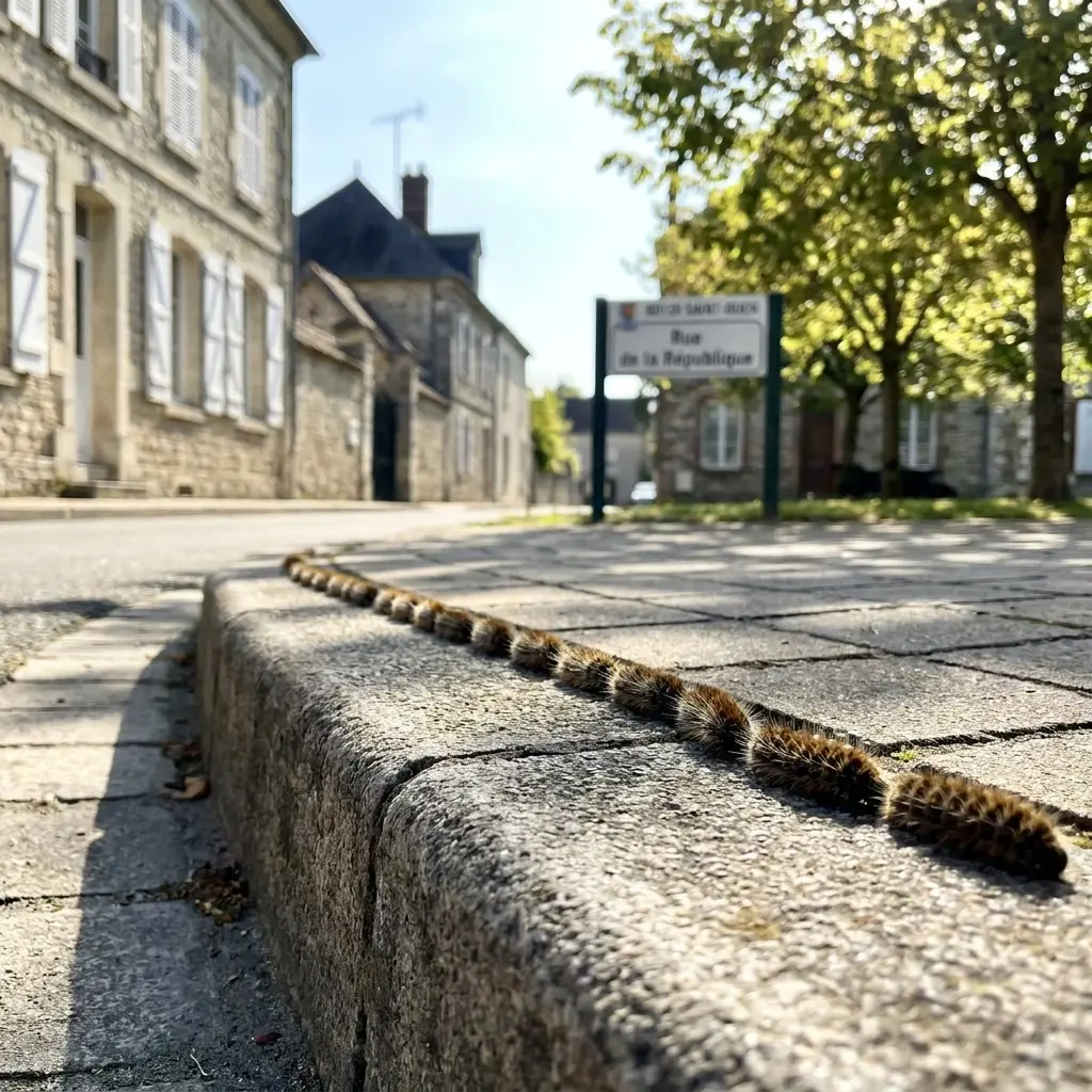Chenille processionnaire Rue (80120)
