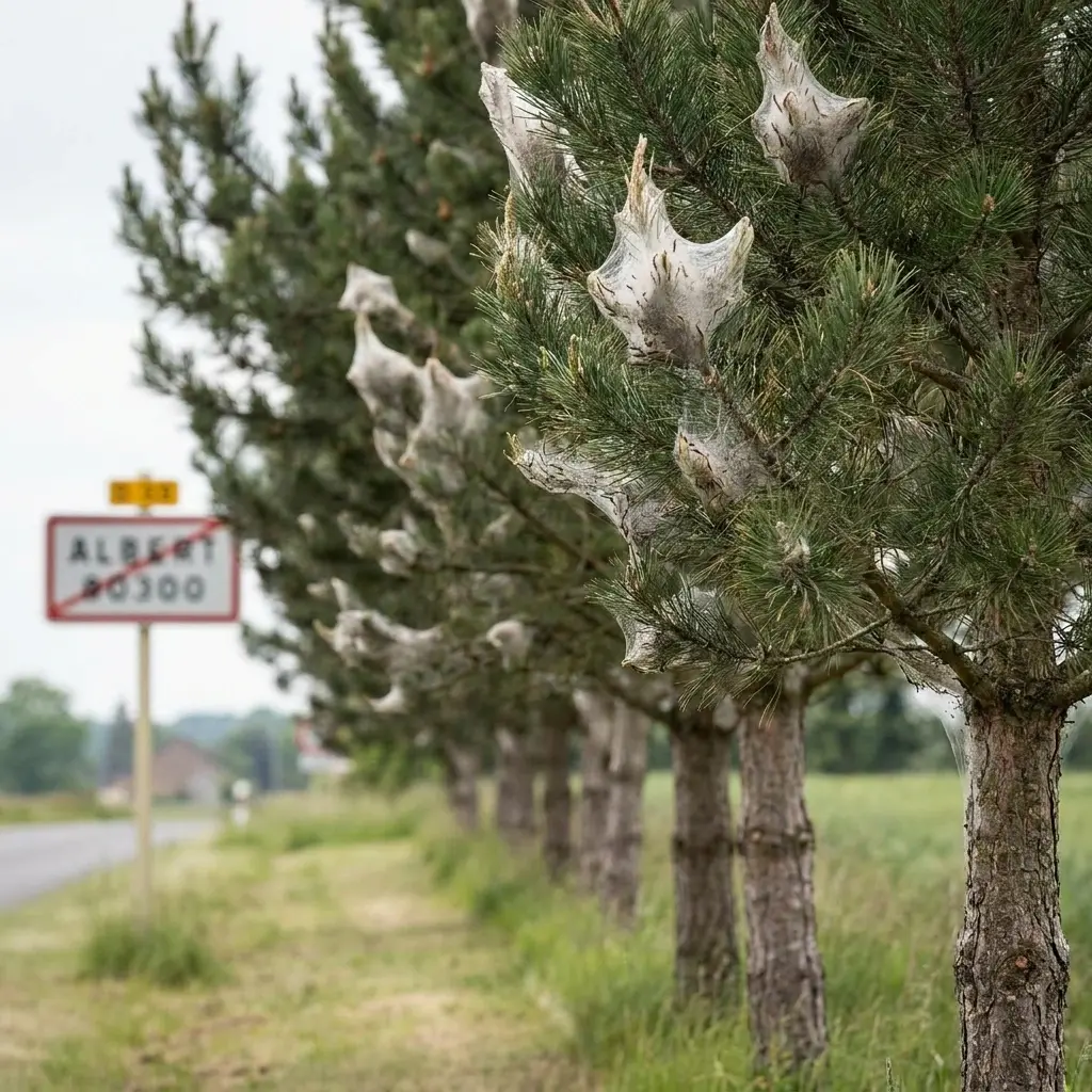 Un traitement ciblé pour éradiquer les chenilles processionnaires