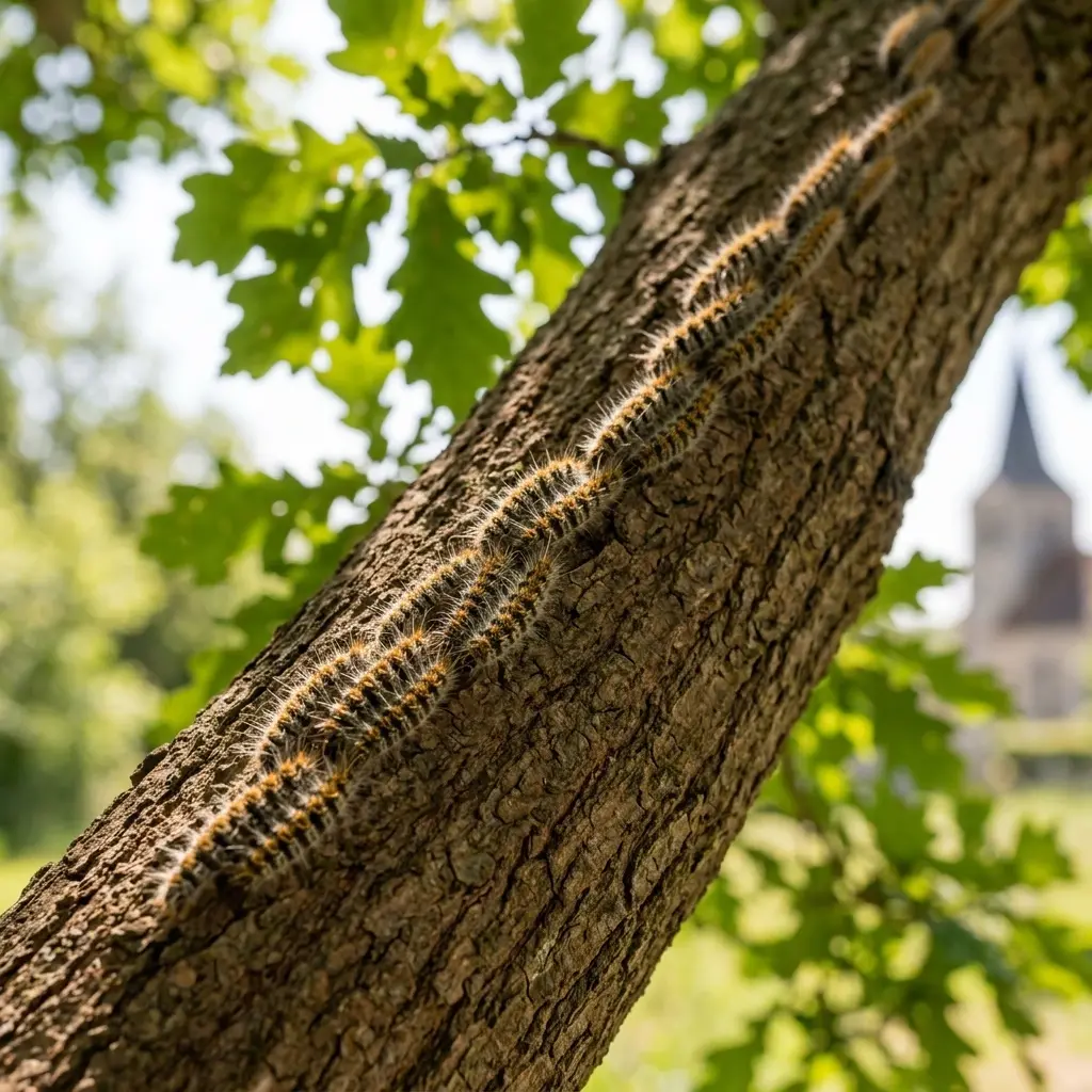 Comment réagir face à une invasion de chenilles à Ham ?