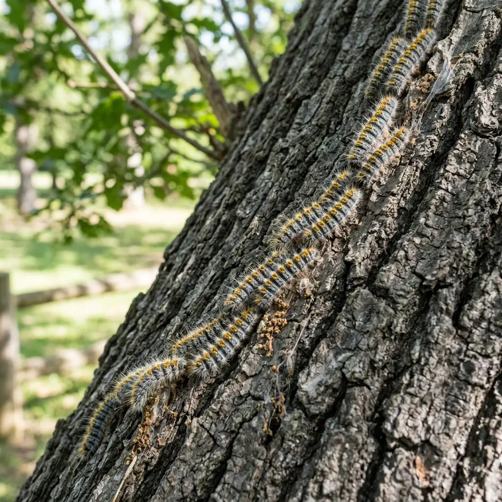 Comment nous éliminons la chenille processionnaire à Lisses