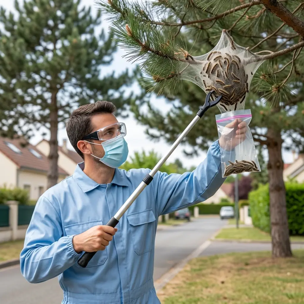 Notre méthode de traitement de la chenille processionnaire