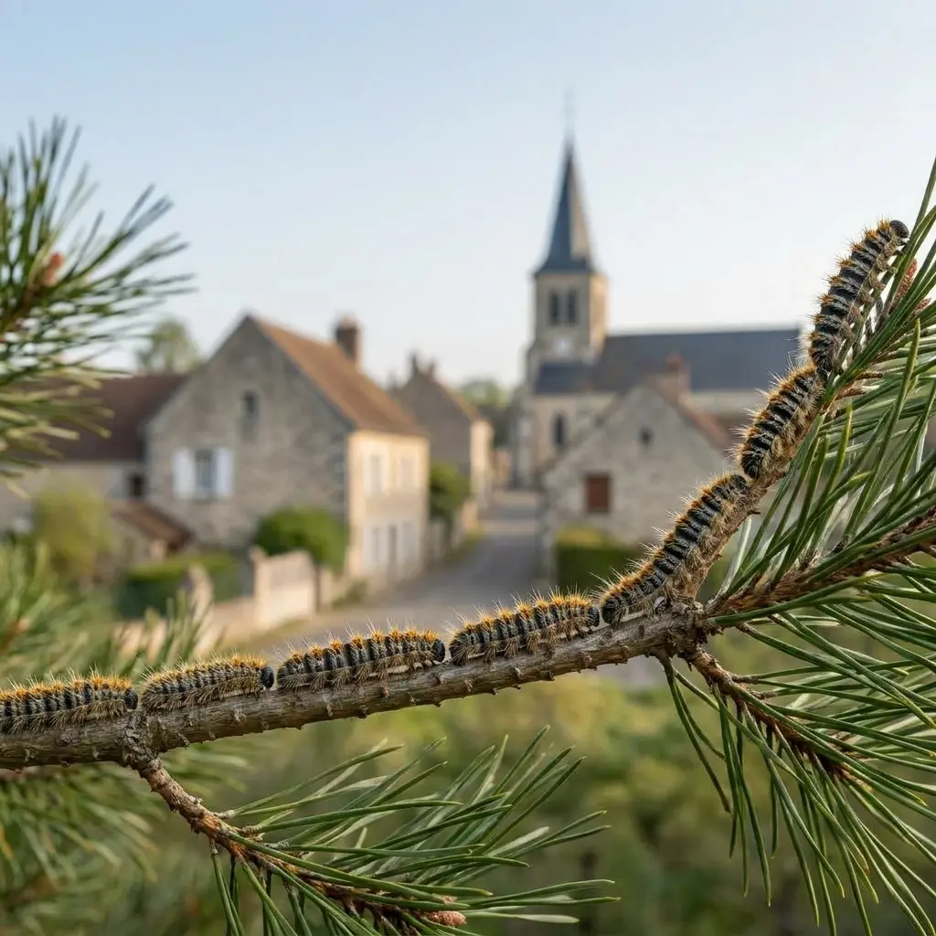 Bons réflexes à adopter face à la chenille processionnaire