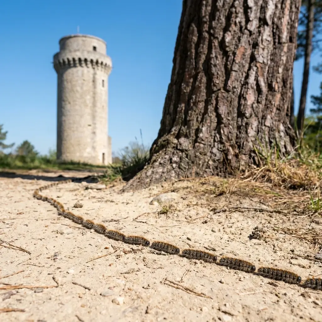 Notre méthode de lutte contre la chenille processionnaire