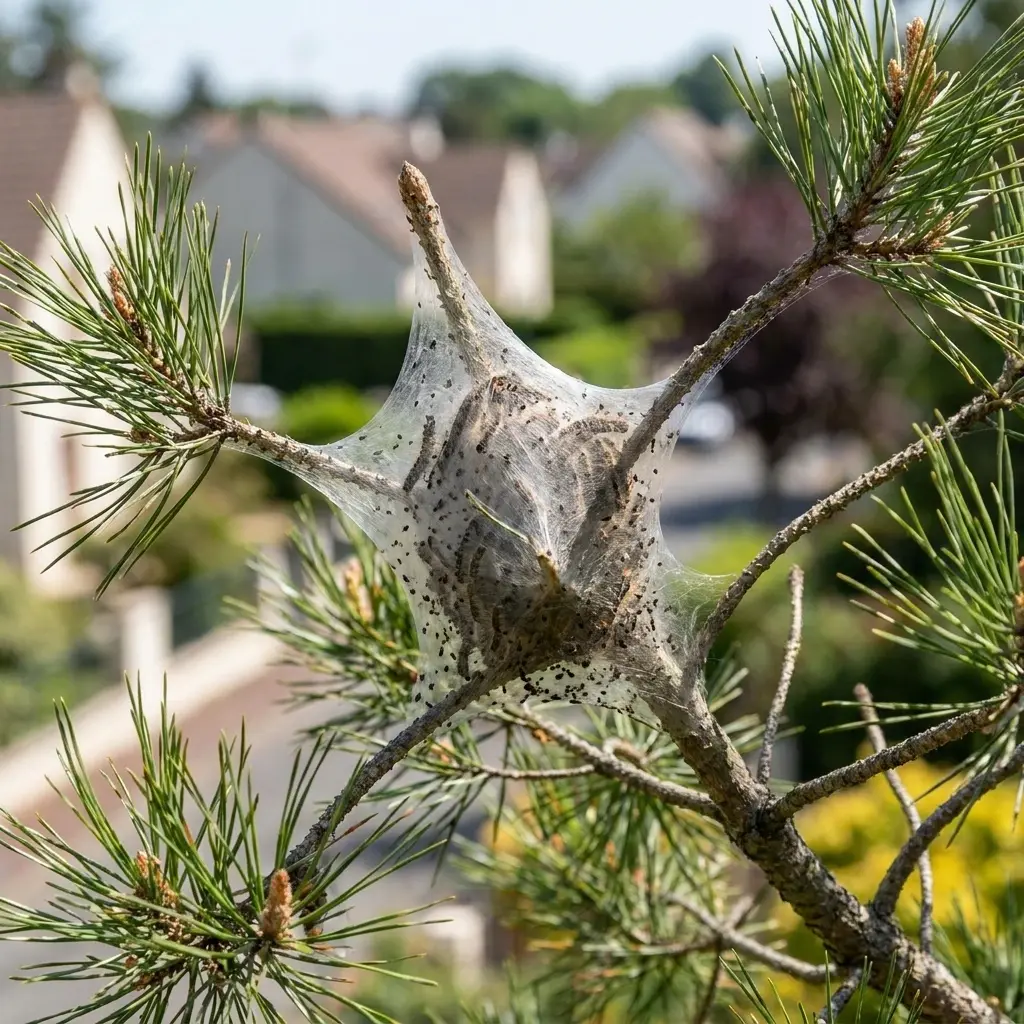 Intervention rassurante et durable contre la chenille processionnaire à Yerres