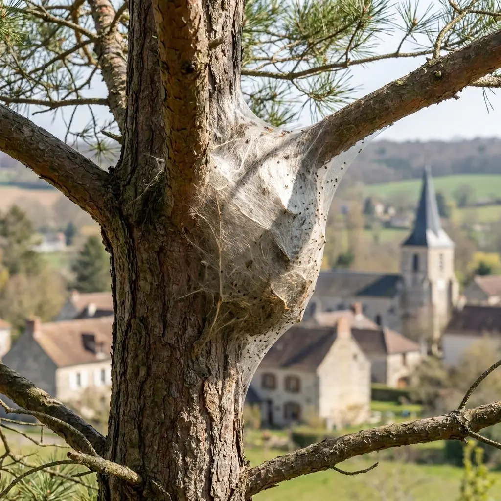 Pourquoi choisir notre équipe à Marcoussis pour la chenille processionnaire