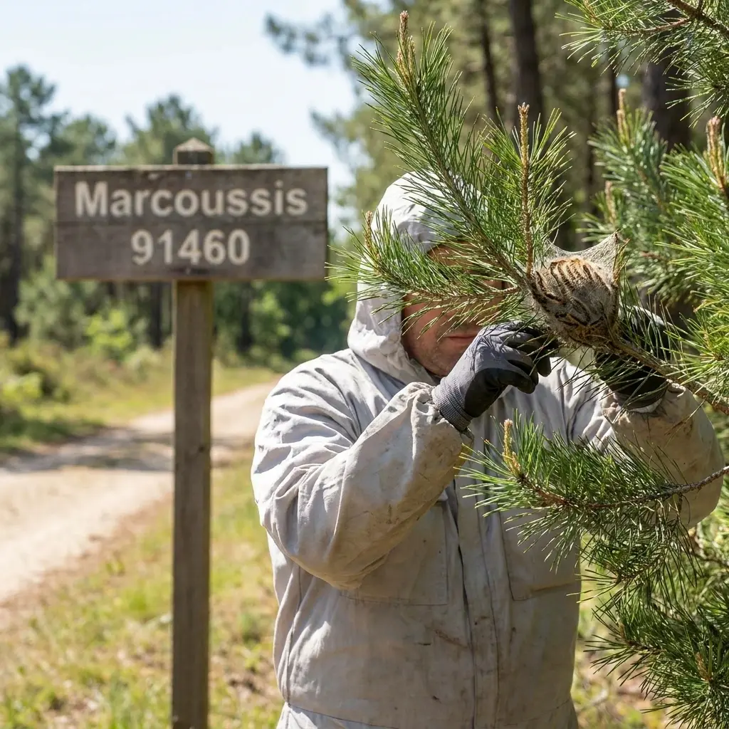 Rassurez votre environnement face à la chenille processionnaire à Marcoussis