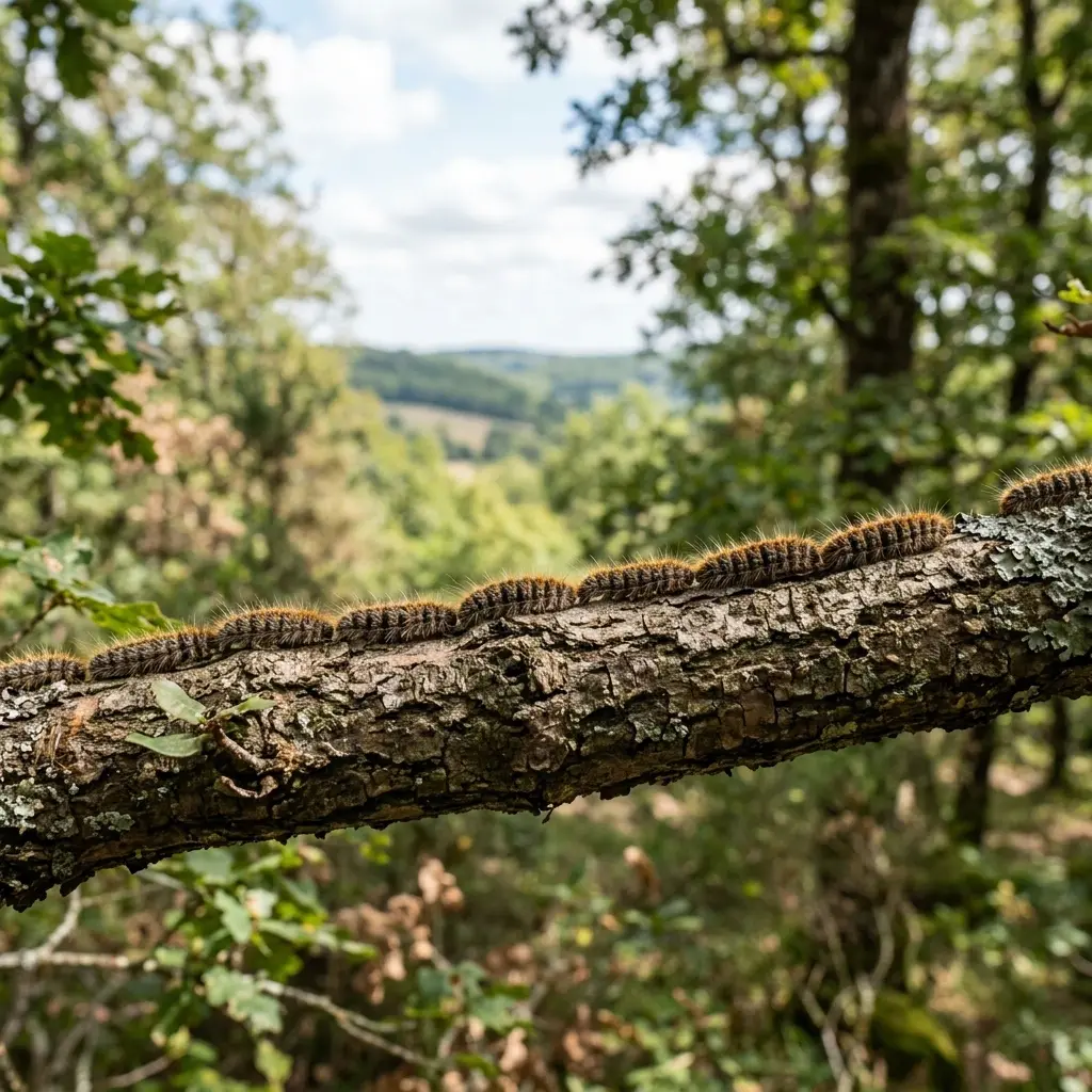 Notre méthode de lutte contre la chenille processionnaire au Mérévillois