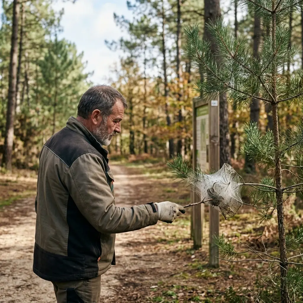 Pourquoi nous choisir à Angerville pour la chenille processionnaire