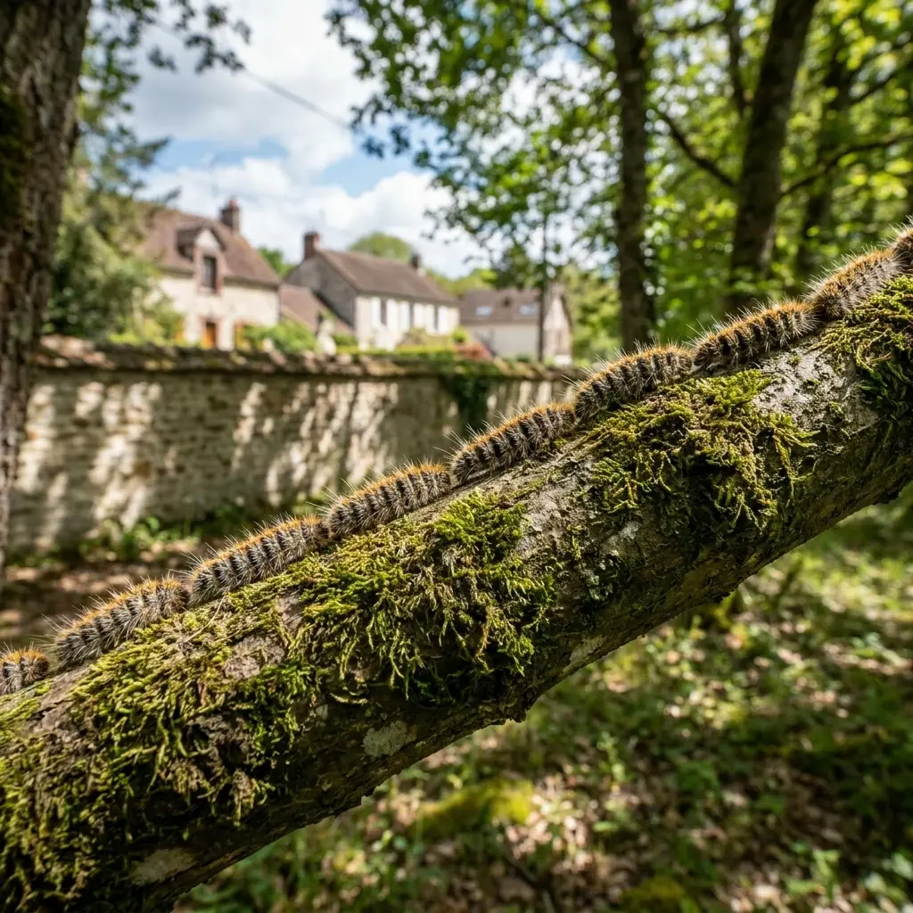 Intervention sécurisée et efficace contre la chenille processionnaire à Villiers-sur-Orge