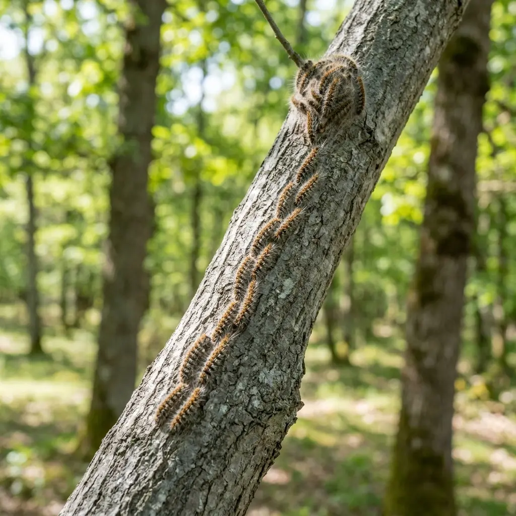 Prévenir l'invasion des chenilles dans vos extérieurs