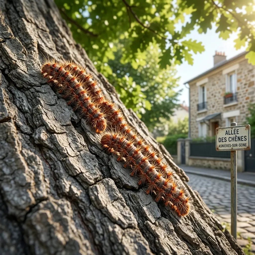 Comment se déroule l'intervention à Asnières-sur-Seine ?