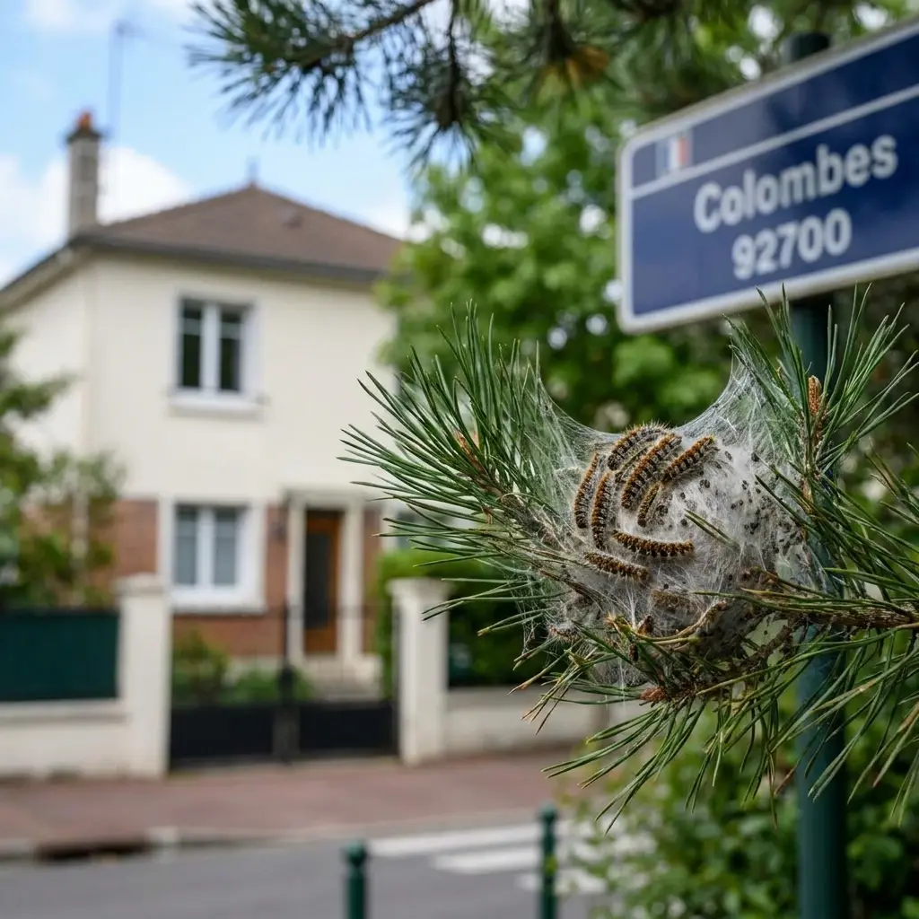 Restez serein face à la chenille processionnaire à Colombes