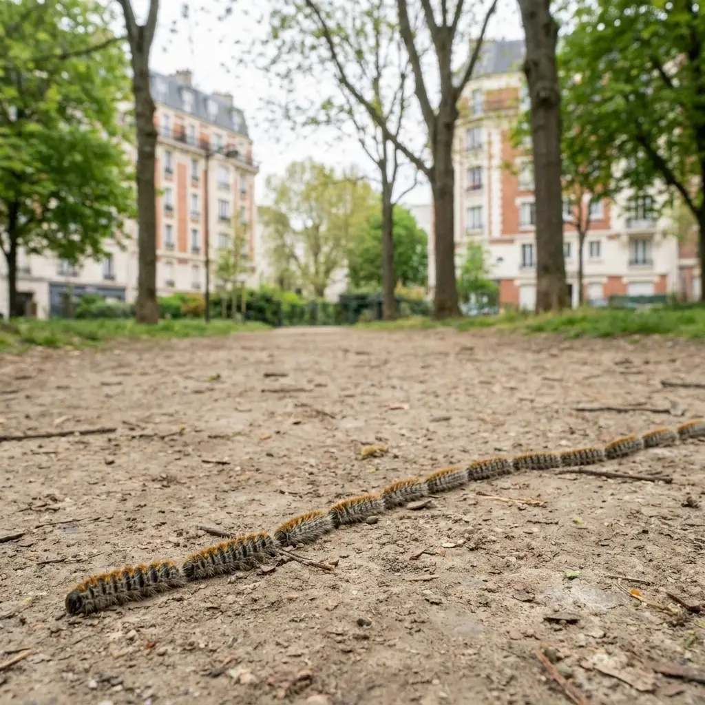 Rassurez votre quartier face à la chenille processionnaire